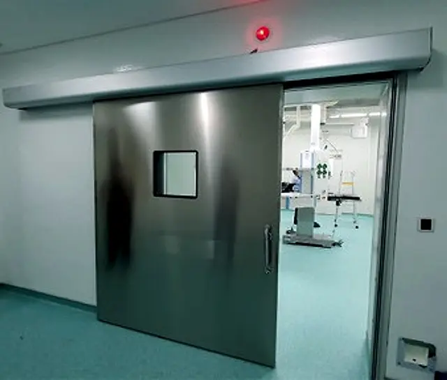 Hermetic sliding door stainless steel