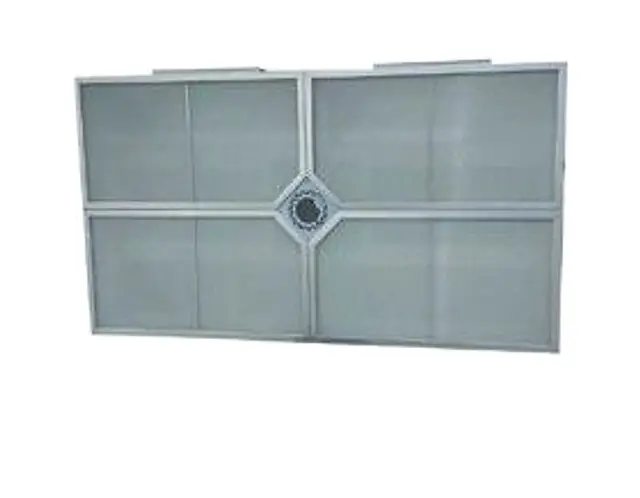 Laminar air flow ceiling
