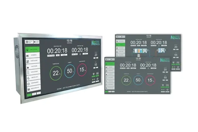 Tampilan HMI monitoring ruang operasi